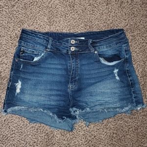 Womens Kancan Jean shorts size 30
